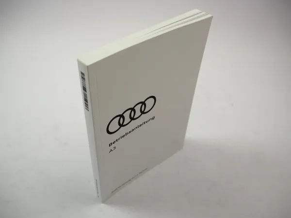 Audi A3 8Y S3 Limousine Sportback Betriebsanleitung Bedienung 11/2020 Bordbuch