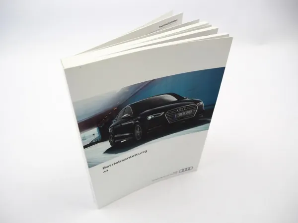 Audi A3 S3 8V Bedienungsanleitung Betriebsanleitung 7/2016 Bordbuch deutsch