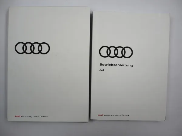 Audi A4 B9 8W RS4 S4 allroad quattro Betriebsanleitung 11/2022 Bordmappe