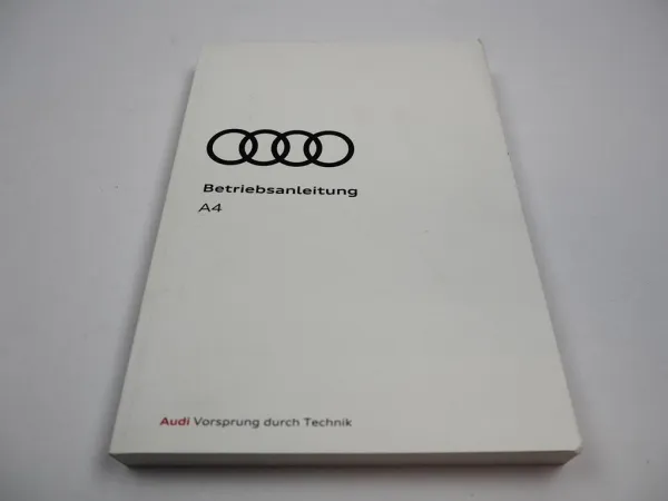 Audi A4 B9 8W S4 allroad quattro Betriebsanleitung 5/2017 Bordbuch