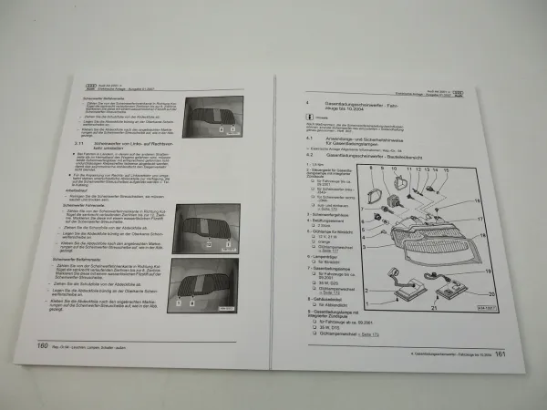 Audi A4 S4 RS4 B6 8E elektrische Anlage Anlasser ArmaturenReparaturleitfaden 2001 - 2008