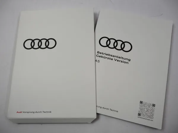 Audi A5 B10 Betriebsanleitung Bedienung Bordbuch gekürzte Version 2/2026