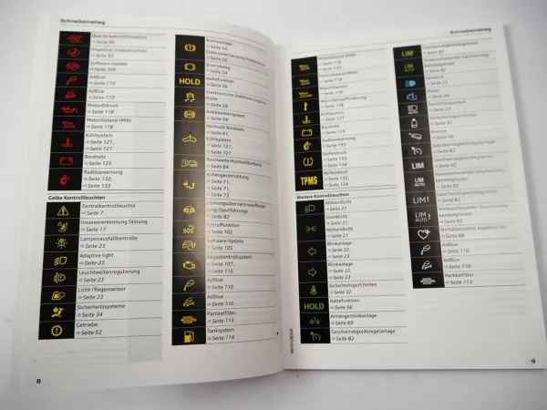 Audi A5 B10 Betriebsanleitung Bedienung Bordbuch gekürzte Version 6/2025 deutsch