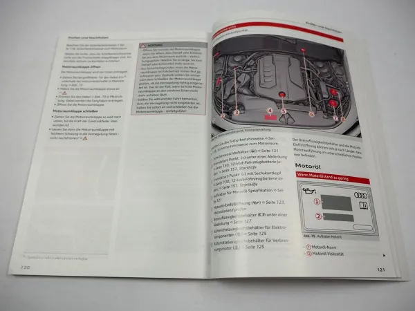 Audi A5 Betriebsanleitung Bedienungsanleitung Bordbuch gekürzte Version 3/ 2025