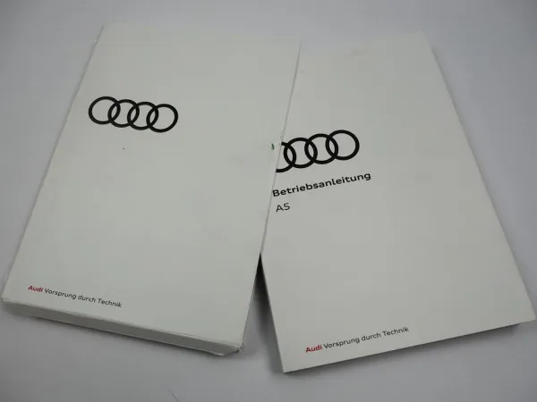 Audi A5 F5 Coupe Cabriolet Sportback Betriebsanleitung 12/2023 Bordmappe DE