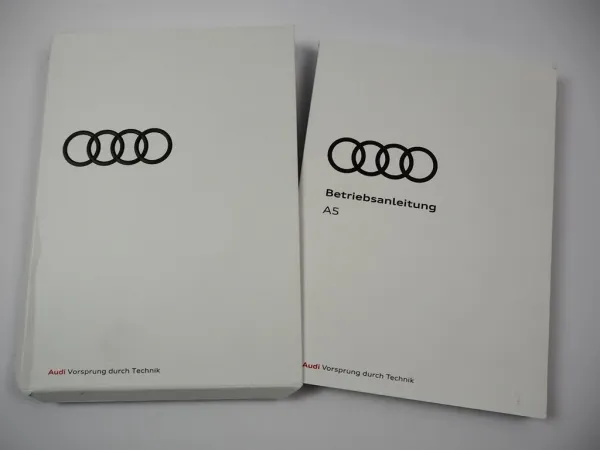 Audi A5 F5 RS5 S5 Coupe Cabriolet Sportback Betriebsanleitung 7/2023 Bordmappe