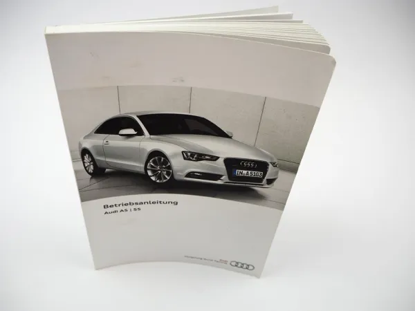 Audi A5 S5 8T Coupe Sportback Betriebsanleitung Bedienung Bordbuch 5/2015 deutsch