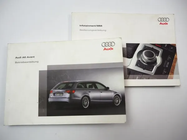 Audi A6 Avant 4F C6 Betriebsanleitung Bedienungsanleitung 2006 +Infotainment MMI