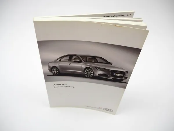Audi A6 C7 Typ 4G Betriebsanleitung Bedienung 5/2011 Original Bordbuch deutsch
