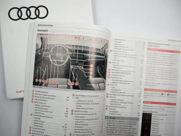 Audi A6 C8 4A RS6 S6 Betriebsanleitung Bedienungsanleitung 11/ 2022 Bordmappe