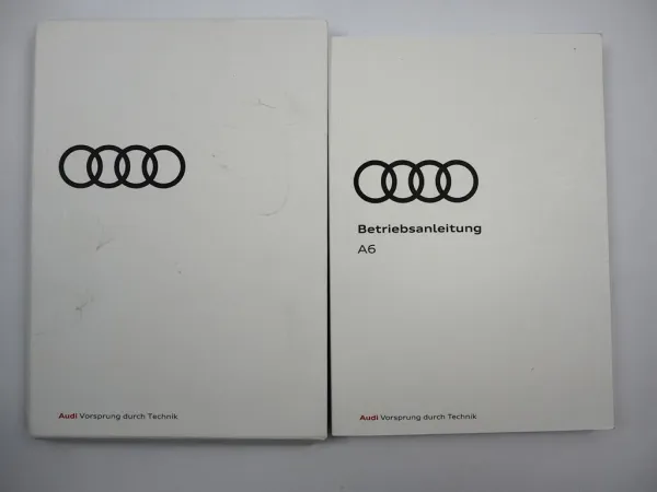 Audi A6 C8 4A RS6 S6 Betriebsanleitung Bedienungsanleitung 7/2020 Bordbuch
