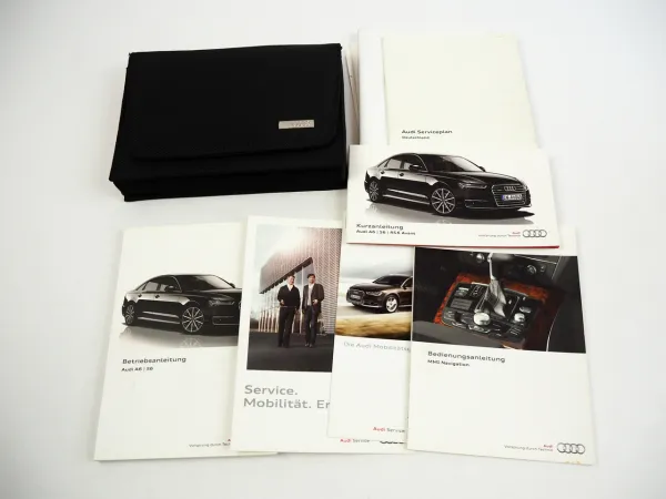 Audi A6 S6 C7 4G Allroad Quattro Betriebsanleitung Bordmappe Stand 11.2014