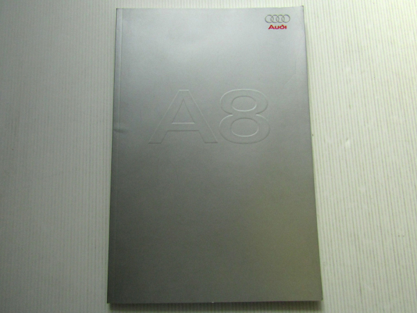 Audi A8 Typ D3 4E 3.7 Quattro Katalog Einführung 2002