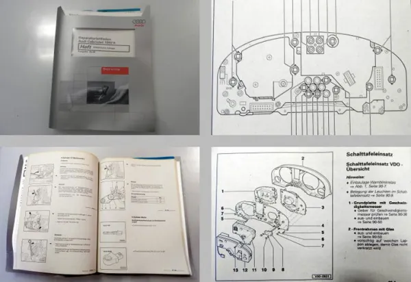 Audi Cabriolet 8G B4 Elektrische Anlage Werkstatthandbuch 1999