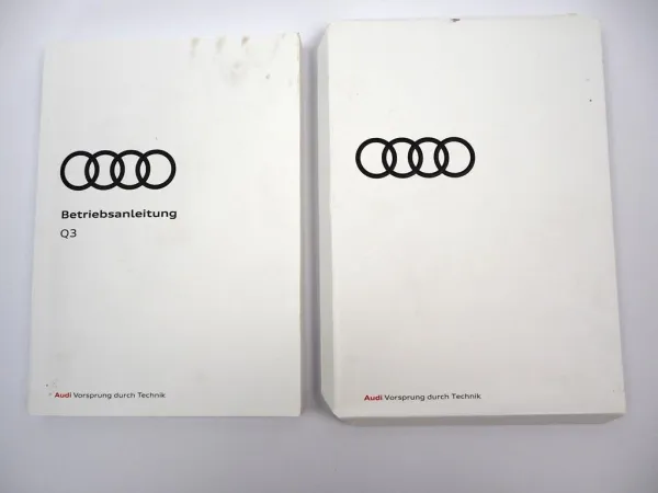 Audi Q3 F3 & RS Q3 Betriebsanleitung Bedienungsanleitung Bordbuch 11/2022