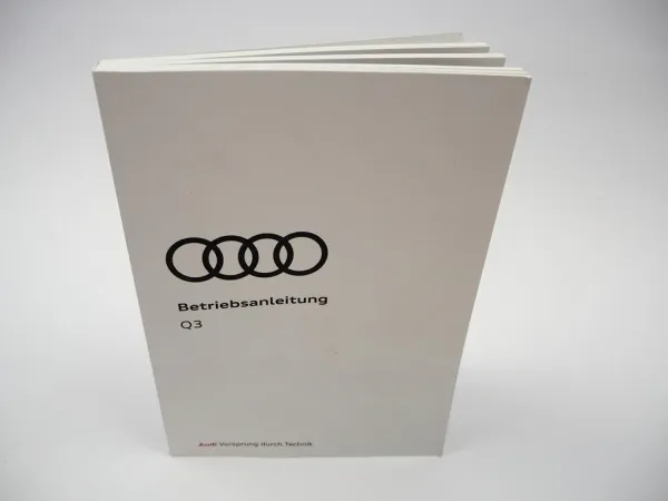 Audi Q3 F3 & RS Q3 Betriebsanleitung Bedienungsanleitung Bordbuch 6/2022