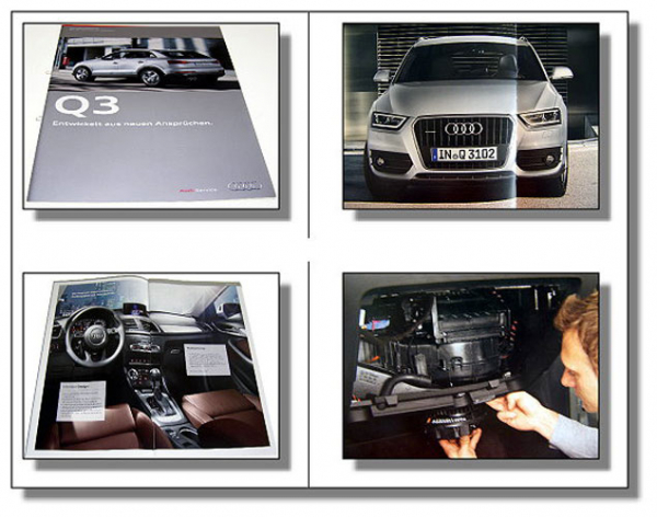 Audi Q3 Kunden-Service Produktinfo 2011