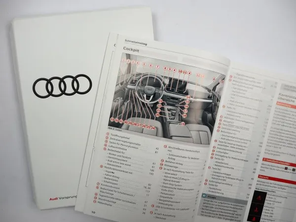 Audi Q5 FY Sportback SQ5 TDI TFSI Betriebsanleitung Bedienungsanleitung 7/2022
