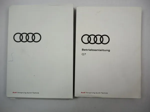 Audi Q7 4M SQ7 TDI TFSI quattro Betriebsanleitung Bedienungsanleitung 11/ 2020