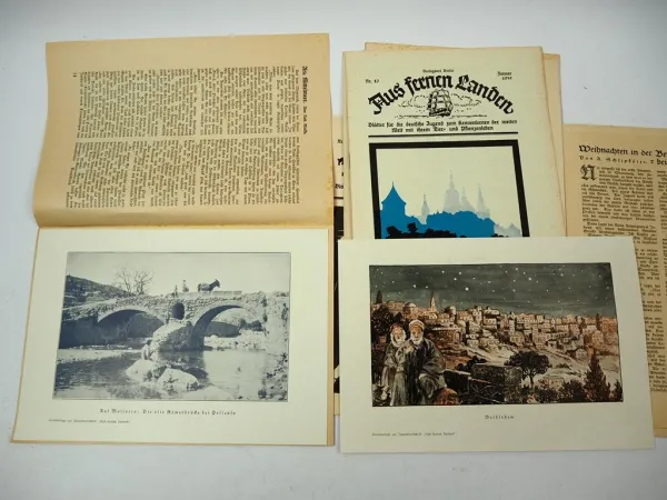 Aus fernen Landen 8x Zeitschrift für die Jugend 1932/35