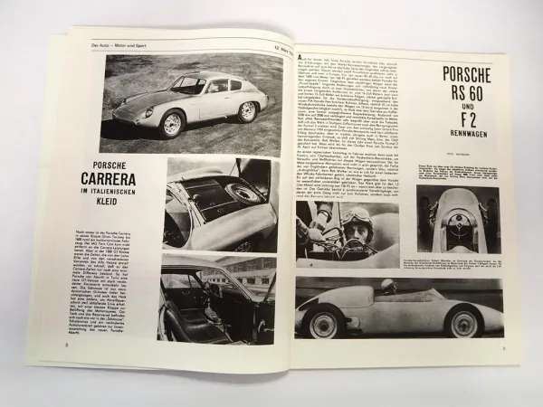 Auto im Zeitblick Porsche 1956 - 1965 Automobilia Shop Mark Zweigardt1979