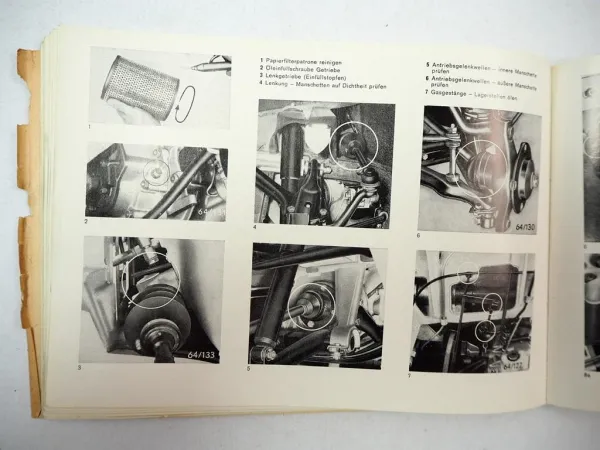 Auto Union DKW F102 Betriebsanleitung Bordmappe 1964