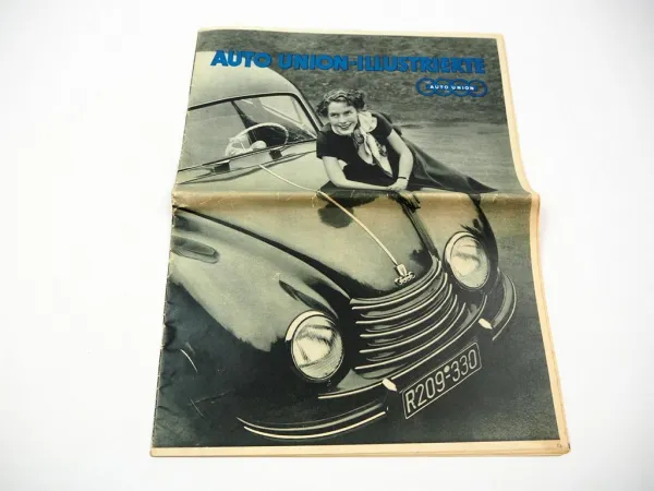 Auto Union DKW Firmenzeitschrift Illustrierte 1953 Motorrad PKW Lieferwagen