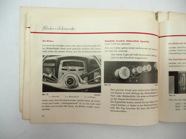 Auto Union DKW Junior Betriebsanleitung Bedienungsanleitung Scheckheft 1959