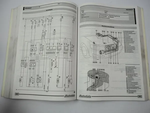 Autodata Klimaanlagen Prüfung Diagnose Schaltpläne 1991-1997 Werkstatthandbuch