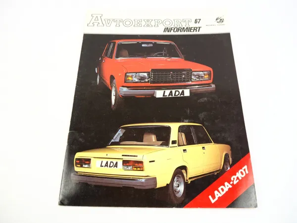 avtoexport 67 Lada 2107 Konela KRAZ 250 MMW WErk Moskwitsch Rallye 1982