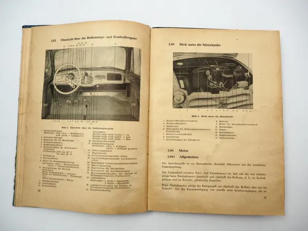AWZ Zwickau PKW Typ P70 Betriebsanleitung Limousine Kombi Coupe 1958 DDR