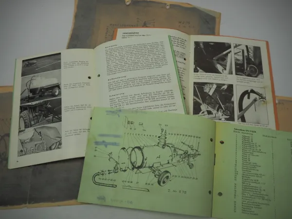 Bauer GFV17-28D VB17V-80TV Vakuumfaß Betriebsanleitung Ersatzteilliste Voitsberg