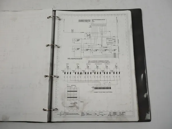 Baumann EHX 50 14 45 Elektro Seitenstapler Ersatzteilliste Schaltplan 2004