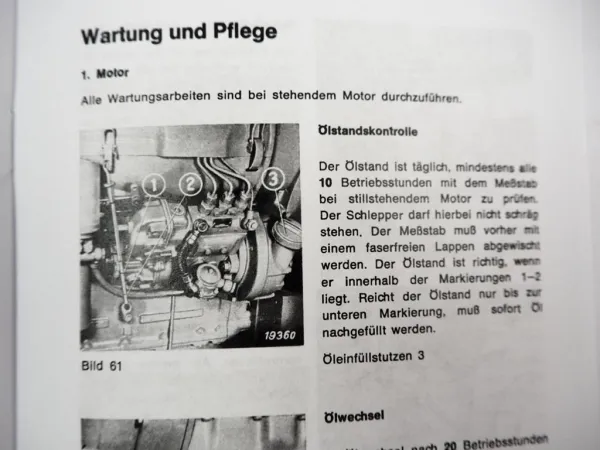 Bedienungsanleitung Deutz D 4006 Schlepper 1967 (inkl. Allrad & Schaltplan)