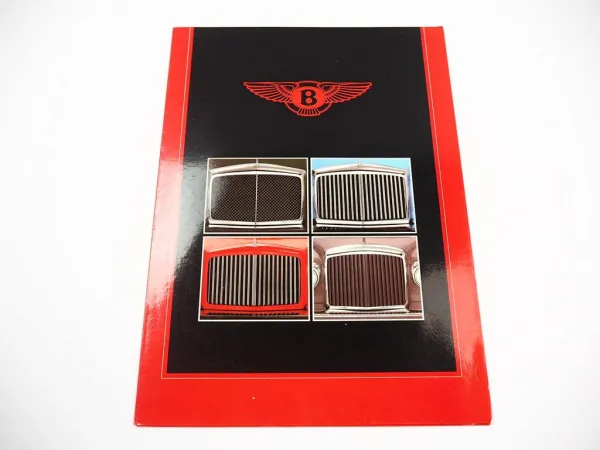 Bentley Eight Mulsanne S Turbo R Continental Prospekt Brochure 1988 Englisch