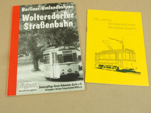 Berliner Umlandbahnen Woltersdorfer Straßenbahn + 75 Jahre Woltersdorfer Straßen