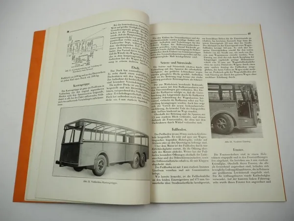 Beschreibung Oberleitungs Omnibus Betrieb Mettmann Gruiten RWE Essen 1930