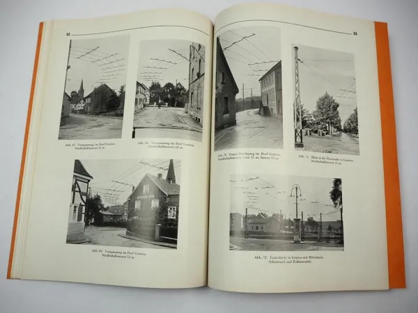 Beschreibung Oberleitungs Omnibus Betrieb Mettmann Gruiten RWE Essen 1930