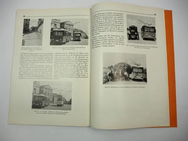 Beschreibung Oberleitungs Omnibus Betrieb Mettmann Gruiten RWE Essen 1930