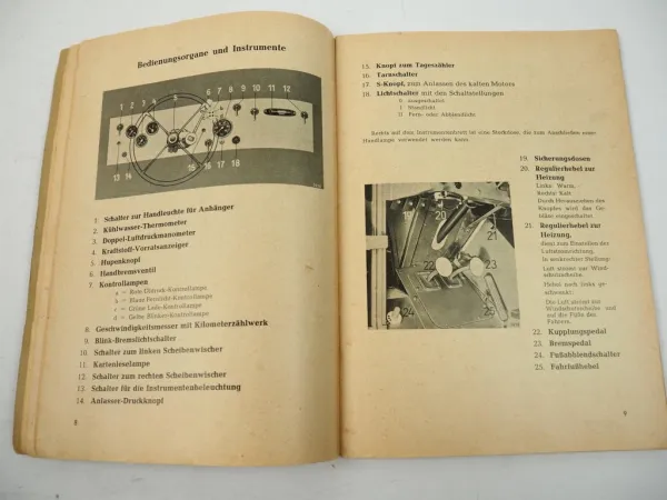 Betriebsanleitung Ford G398SAM LKW Allrad 1956 Nato Ziege mit Pflegeanleitung