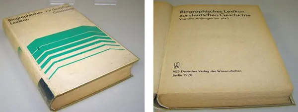 Biographisches Lexikon zur deutschen Geschichte 1970