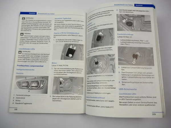 BMW 1er F20 F21 116i-125i M140i 114d-125d Betriebsanleitung Bordbuch 6/2016