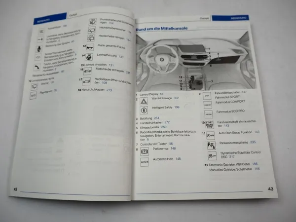 BMW 1er F40 116i 118i 116d 118d 120d Betriebsanleitung Bedienungsanleitung 2021