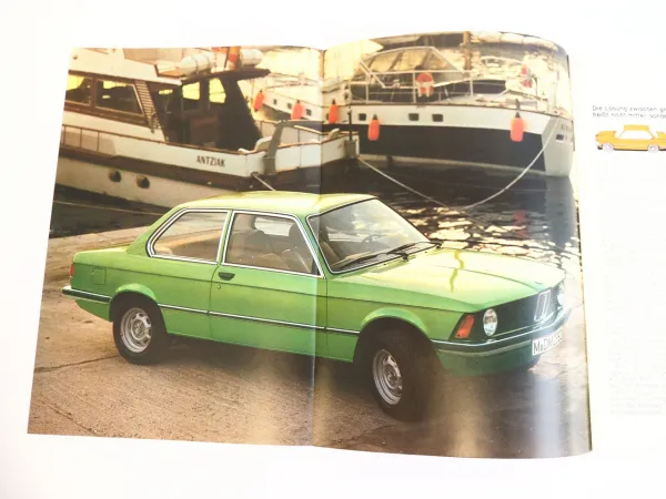 BMW 316 318 320 320i E21 PKW Technische Daten Prospekt 1976