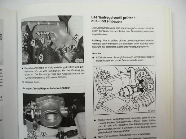 BMW 316i 318is 320i 325i td So wirds gemacht E36 Werkstatthandbuch Reparatur