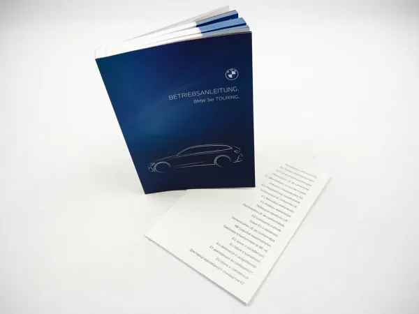 BMW 3er Touring G21 Betriebsanleitung Oktober 2025 Bedienungsanleitung Bordbuch