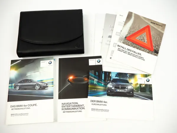BMW 4er Coupe F32 Betriebsanleitung Bedienungsanleitung Bordmappe 2014