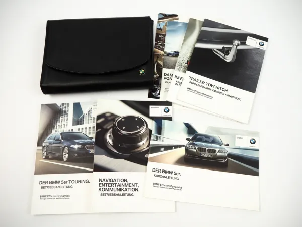 BMW 5er Touring F11 Betriebsanleitung Bedienungsanleitung Bordmappe 2012