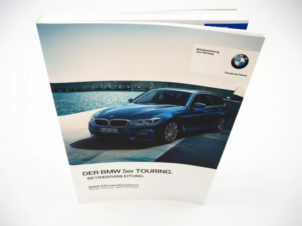 BMW 5er touring G31 520i 530i 540i M550d Betriebsanleitung Bedienung 10/2017 Bordbuch deutsch