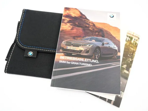 BMW 6er Gran Turismo GT G32 Betriebsanleitung Bedienung 6/2021 Bordmappe Deutsch